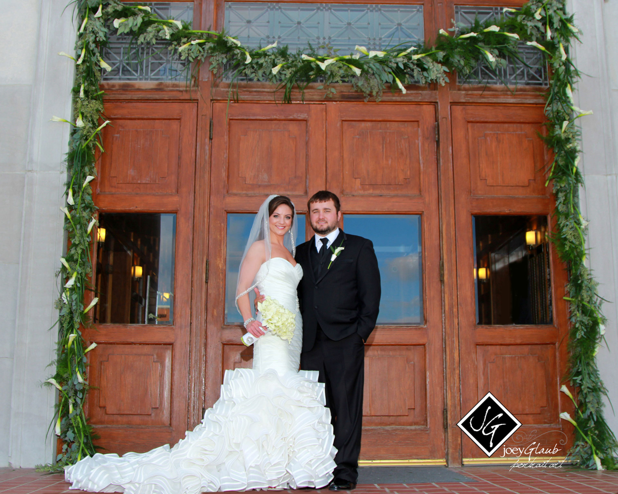 Posey Peddler Wedding at the beautiful historical First United Methodist Church and Church Street Station