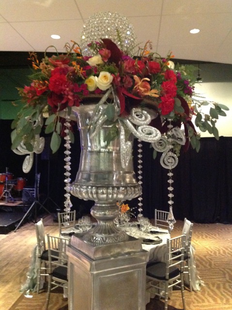Center Piece for the 25th Year Music Event